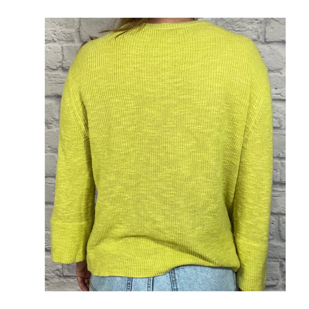 Eileen Fisher Linen Blend Woven Blouse - Picture 2 of 8
